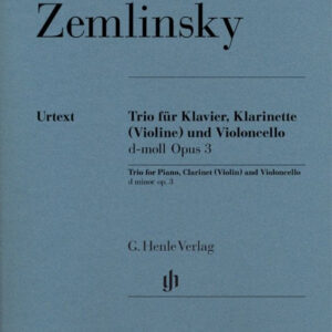 Partitur mit Stimmen Trio d-Moll op.3