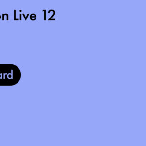 Software Ableton Live 12 Standard Upgrade Lite