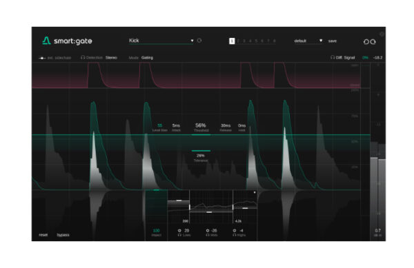 Effekt Plugin Sonible smart:gate