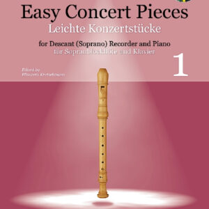 Spielbuch für Sopranblockflöte Easy Concert Pieces 1