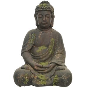 Meditierender Buddha - Gartendeko - Magnesia - sitzend - H: 30