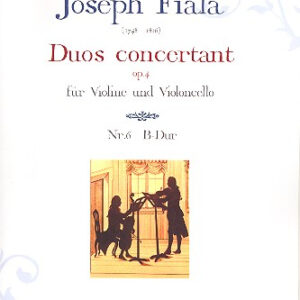 Duo Vl/VC Duo concertant B-Dur op.4