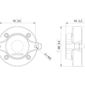 LAVOCE DF10.101L 1" Kompressionstreiber