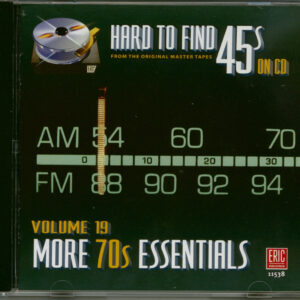 Various - Hard To Find 45s On CD - Vol.19 - More 70's Essentials (CD)