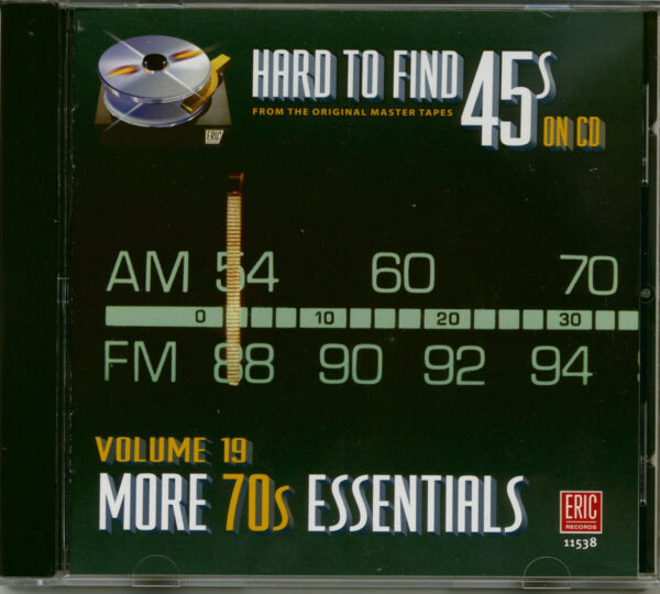 Various - Hard To Find 45s On CD - Vol.19 - More 70's Essentials (CD)