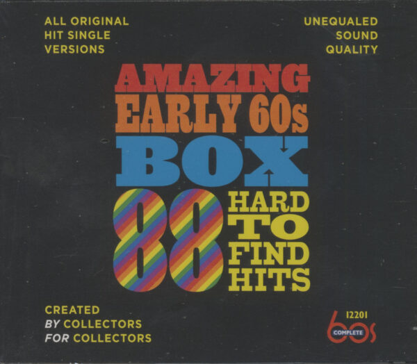 Various - Amazing Early 60s Box - 88 Hard To Find Hits (3-CD)