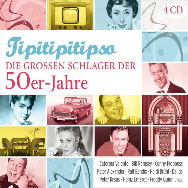 Various - Tipitipitipso: Die großen Schlager der 50er-Jahre (4-CD)