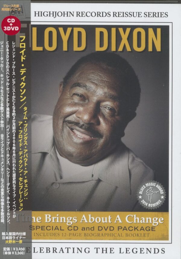 Floyd Dixon - Time Brings About A Change - Celebrating The Legends (CD + 3-DVD Japan)