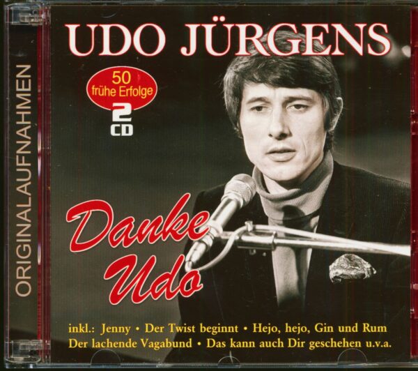 Udo Jürgens - Danke Udo – 50 frühe Erfolge (2-CD)