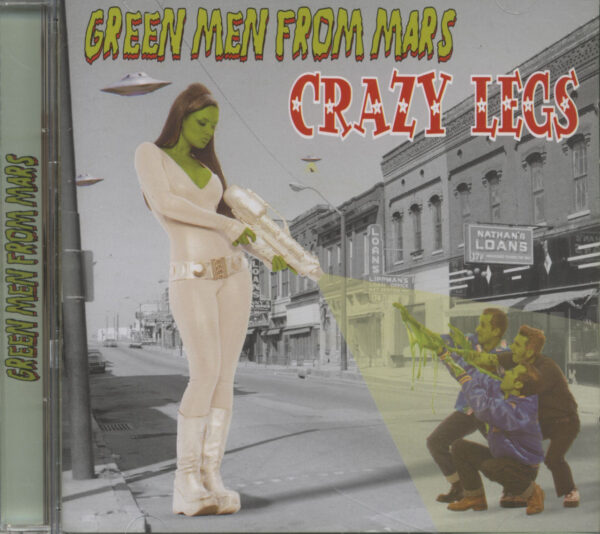 Crazy Legs - Green Men From Mars (CD)