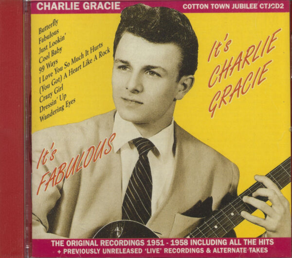 Charlie Gracie - It's Charlie Gracie - It's Fabulous (CD)