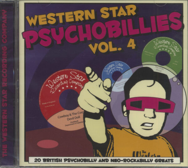 Various - Western Star Psychobillies Vol.4 (CD)