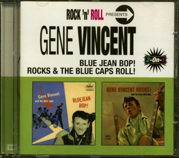 Gene Vincent & The Blue Caps - Blue Jean Bop - Rocks & The Blue Caps Roll (CD)