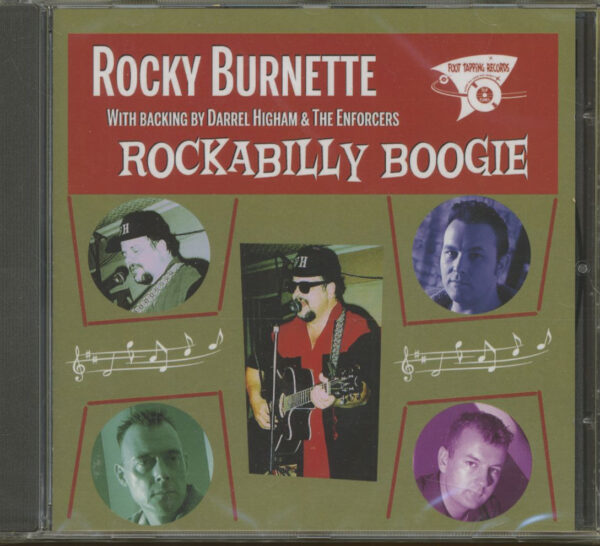 Rocky Burnette with Darrel Higham & The Enforcers - Rockabilly Boogie (CD)