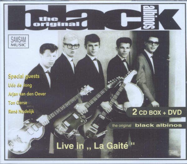 The Black Albinos - Live In "La Gaité" (2-CD & DVD)