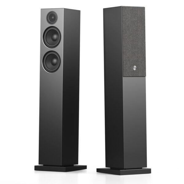 Audio Pro A38 Schwarz Wireless Multiroom-Standlautsprecher Home Speaker Paarpreis