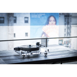 Pro-Ject PerspeX SB transparente Acrylchassis | Tonarm Pro-Ject 9cc Evolution | Oberklasse Plattenspieler #B