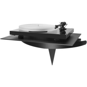 Pro-Ject Wallmount it 3 | schwarz lackierte Gerätekonsole zur Wandmontage