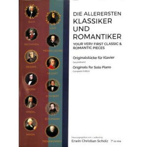 Sammelband für Klavier Die allerersten Klassiker und Romantiker