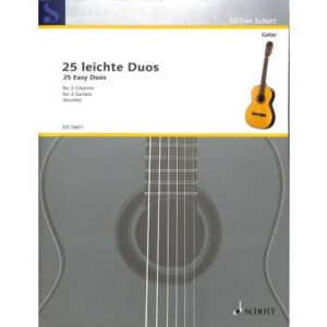 Duette für Gitarre 25 leichte Gitarren Duette