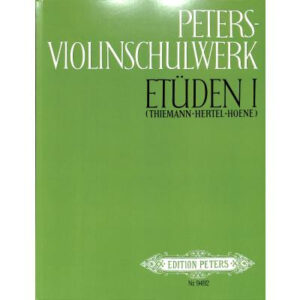 Etüden für Violine Peters-Violinschulwerk - Etüden 1