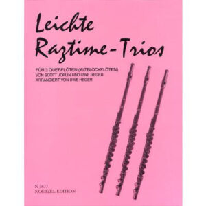 Spielstücke für Flöte Leichte Ragtime Trios