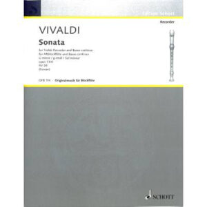 Spielpartitur Sonata g-Moll op. 13a/6