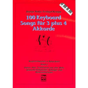 Spielband für Keyboard 100 Keyboardsongs für 3 + 4 Akkorde 2