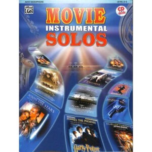 Solospielbuch für Alt-Sax MOVIE INSTRUMENTAL SOLOS