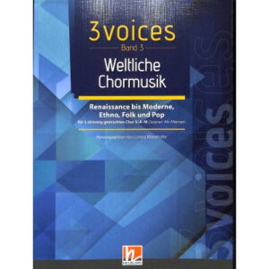 Chorbuch SAM 3 Voices 3 | Weltliche Chormusik