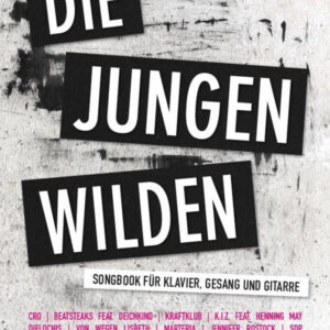 Songbook Die Jungen Wilden