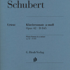 Spielstück für Klavier Sonate a-Moll op.42 D845