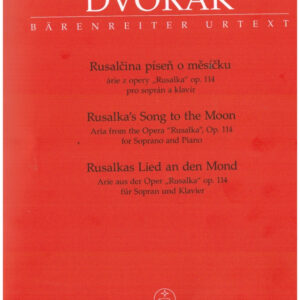 Einzelausgabe Rusalkas Lied an den Mond op.114