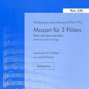 Trio Mozart für 3 Flöten