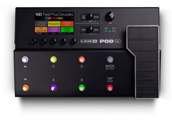 Modelling Preamp Line 6 POD GO