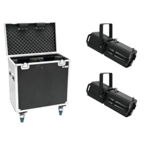 EUROLITE Set 2x LED PFE-100 RGBW + Case