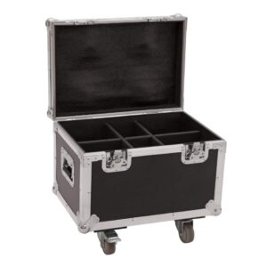 ROADINGER Flightcase 4x LED TMH-13/17/S30/W36