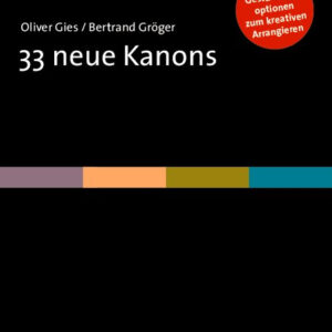 Gesangsbuch 33 neue Kanons