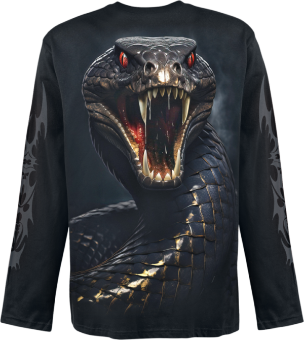 Spiral Langarmshirt - Basilisk - M bis XXL - für Männer - Größe XXL - schwarz – Bild 2