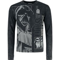 Star Wars - Disney Langarmshirt - Dark Lord of the Sith - S bis XXL - für Männer - Größe XXL - schwarz  - EMP exklusives Merchandise!