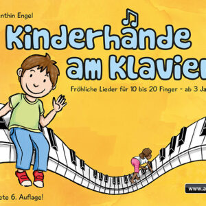 Klavierschule Kinderhände am Klavier