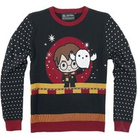 Harry Potter Sweatshirt - Kids - Chibi Harry - 164 - für Mädchen & Jungen - Größe 164 - multicolor  - Lizenzierter Fanartikel