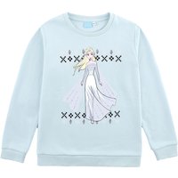 Die Eiskönigin - Disney Sweatshirt für Kinder - Kids - Elsa - für Mädchen - blau  - EMP exklusives Merchandise!