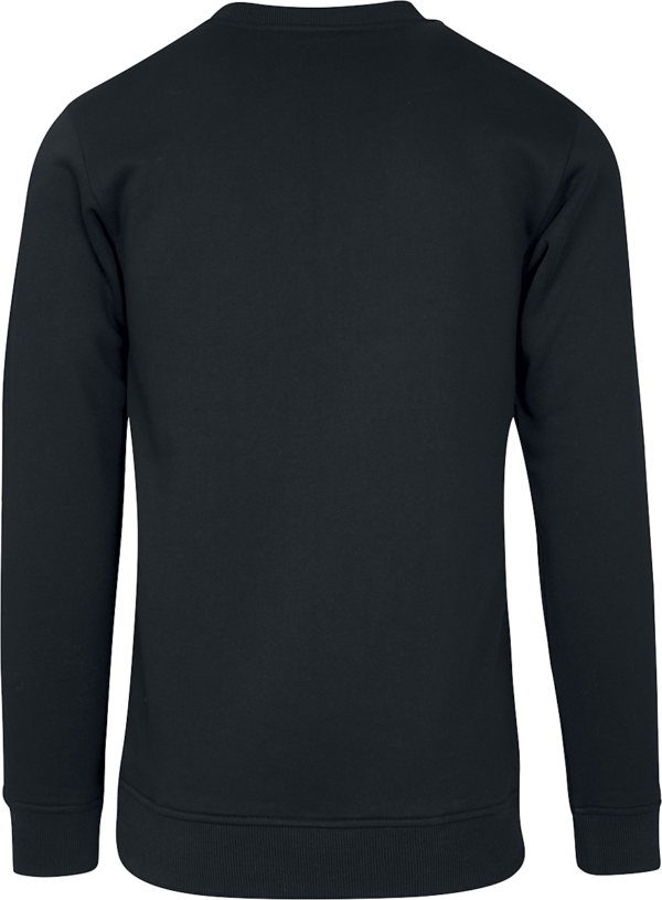 Urban Classics Sweatshirt - Basic Terry Crew - S bis 5XL - für Männer - Größe 5XL - schwarz – Bild 2