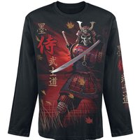 Spiral - Gothic Langarmshirt - Samurai - M bis XXL - für Männer - Größe XXL - schwarz