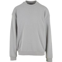 Urban Classics Sweatshirt - Light Terry Crew - S bis 3XL - für Männer - Größe XL - hellgrau