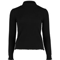 Hailys Langarmshirt - LS C TP Ne44a - XS bis XL - für Damen - Größe XS - schwarz