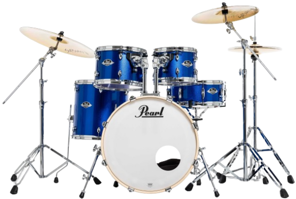 Drumset Pearl EXX705NBR/C717 Export HV Blue - SHOWROOM