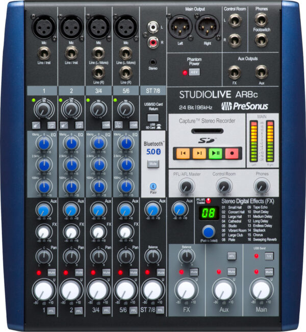 Mischpult Presonus StudioLive AR8c