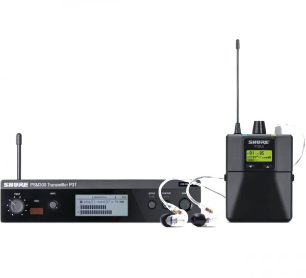 Wireless In-Ear System Shure PSM300 Premium H20 SE215 Bundle